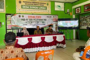 Tingkatkan Kesadaran Masyarakat dan PAD, Bapenda Nunukan Jadi Narasumber Sosialisasi PBB-P2 di Desa Sungai Limau